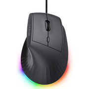 Mouse Gaming Ergonomic cu fir Trust GXT 145 Rexxa, conectivitate USB-A, rezolutie maxima 12800 dpi, negru